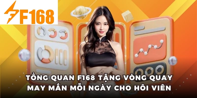 F168 Tặng Vòng Quay May Mắn Mỗi Ngày Cho Hội Viên 5 Tổng quan F168 tặng vòng quay may mắn mỗi ngày cho hôi viên
